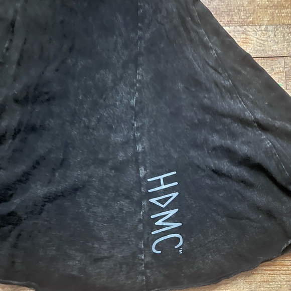 Harley-Davidson® Women's Back Strap Snow Wash Casual Dress, Black - Picture 4 of 12